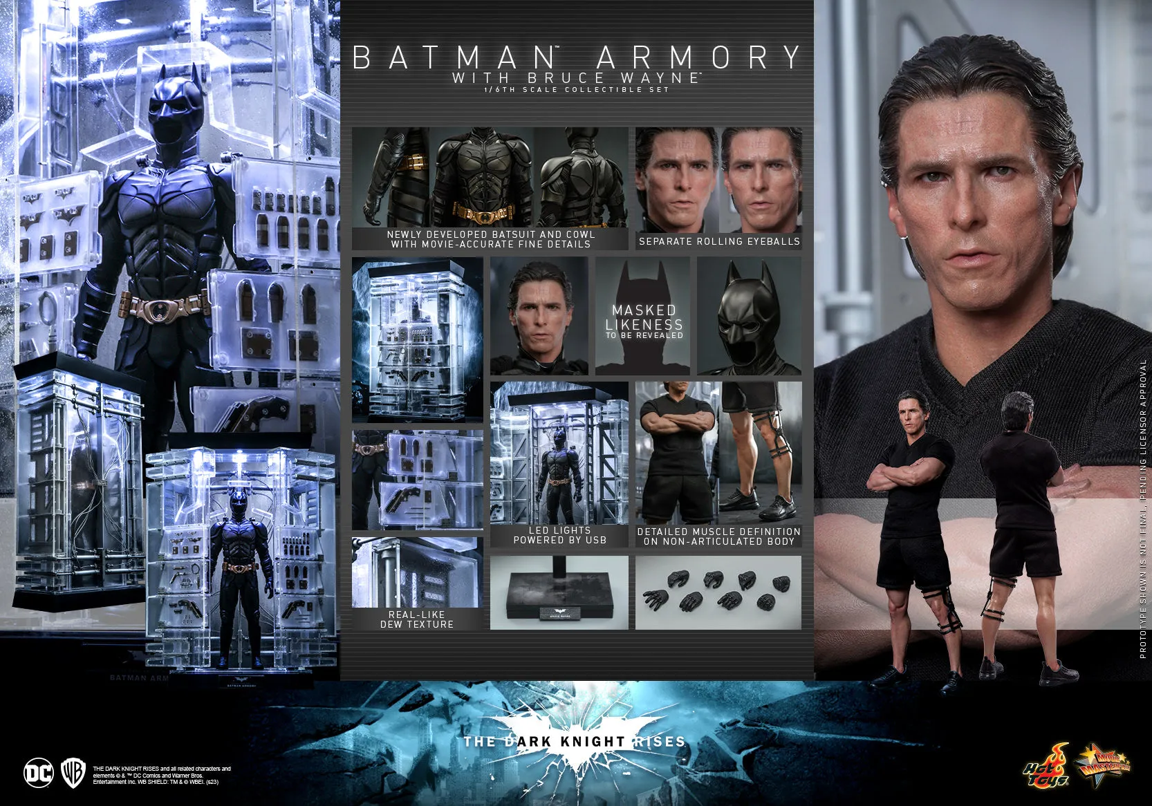 Hot Toys Batman Armory with Bruce Wayne *Pre-ordwr
