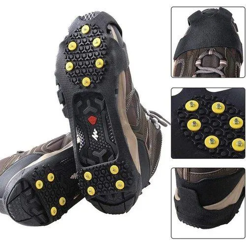 Ice Traction Silicone Nonslip Anti-Skid Snow Shoe Cleat