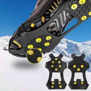 Ice Traction Silicone Nonslip Anti-Skid Snow Shoe Cleat