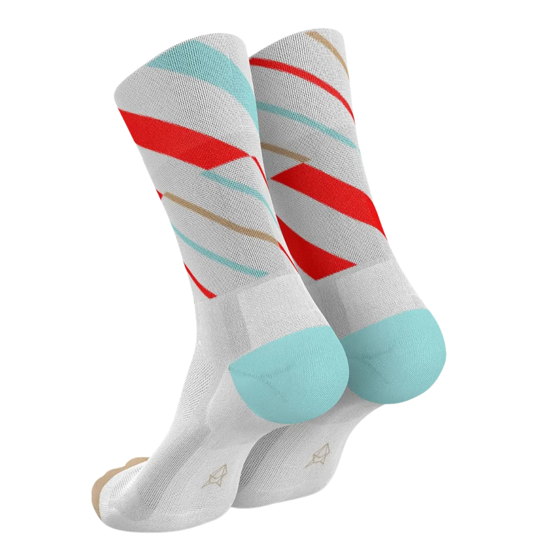 Incylence - Ultralight Angles Long Sock - Mint Inferno