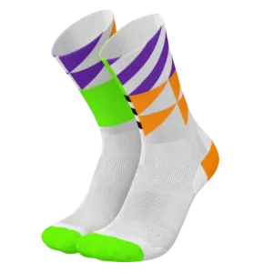 Incylence - Ultralight Elements Long Sock - Orange Green