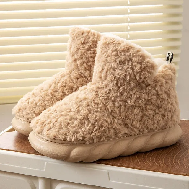 Indoor Winter Women Slippers home shoes