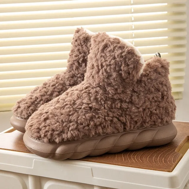 Indoor Winter Women Slippers home shoes