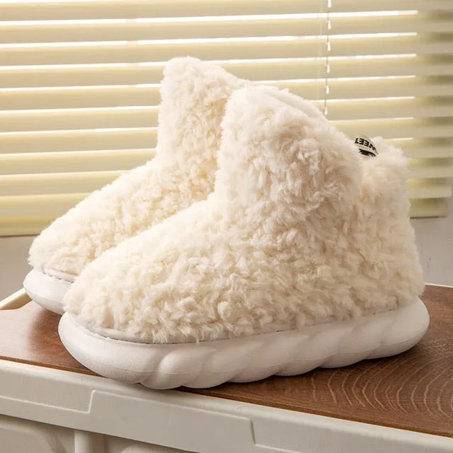 Indoor Winter Women Slippers home shoes