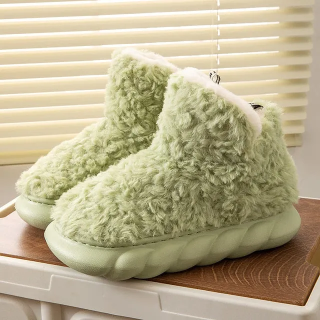 Indoor Winter Women Slippers home shoes