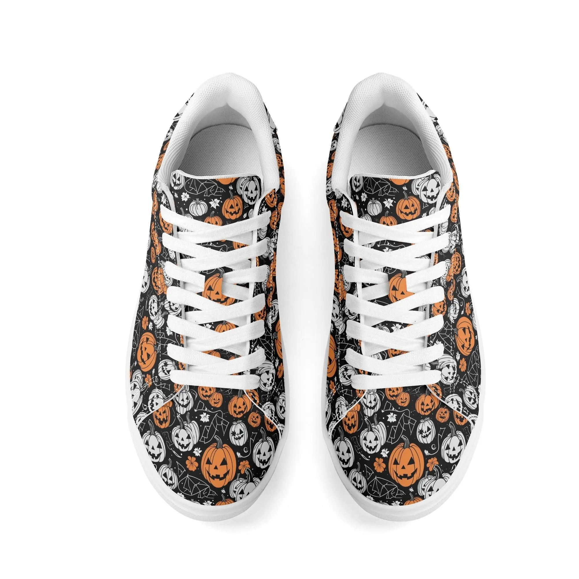 Jack-O-Lantern Adult Lightweight Brand Low Top Leather Shoes