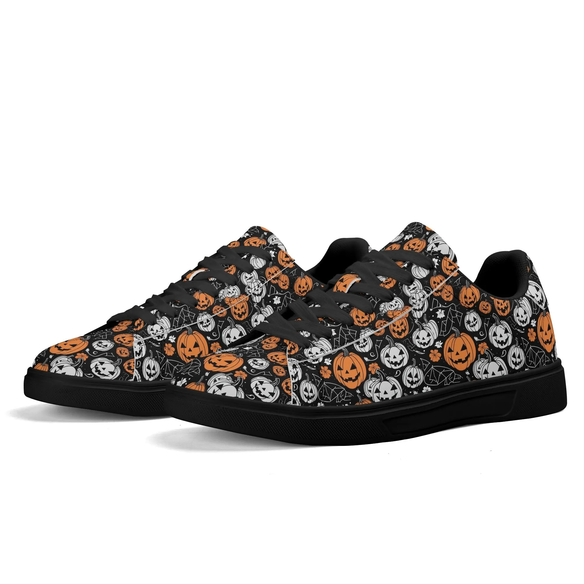 Jack-O-Lantern Adult Lightweight Brand Low Top Leather Shoes
