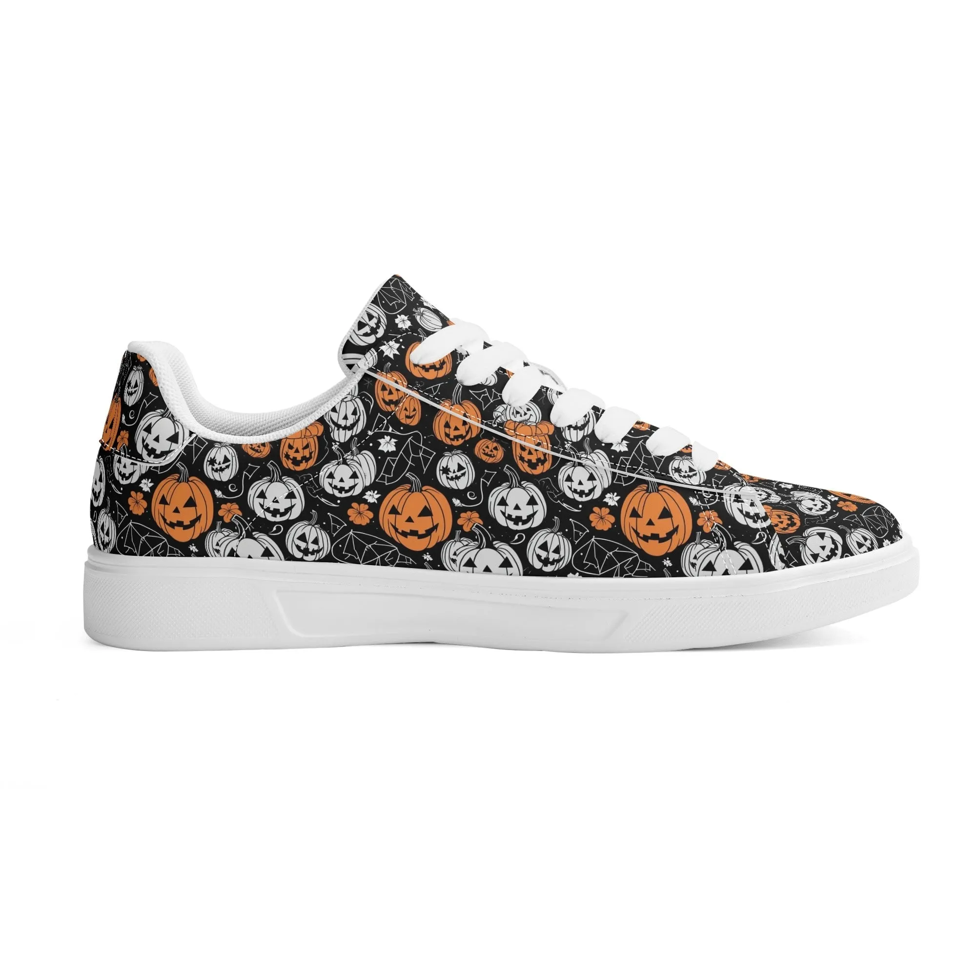 Jack-O-Lantern Adult Lightweight Brand Low Top Leather Shoes