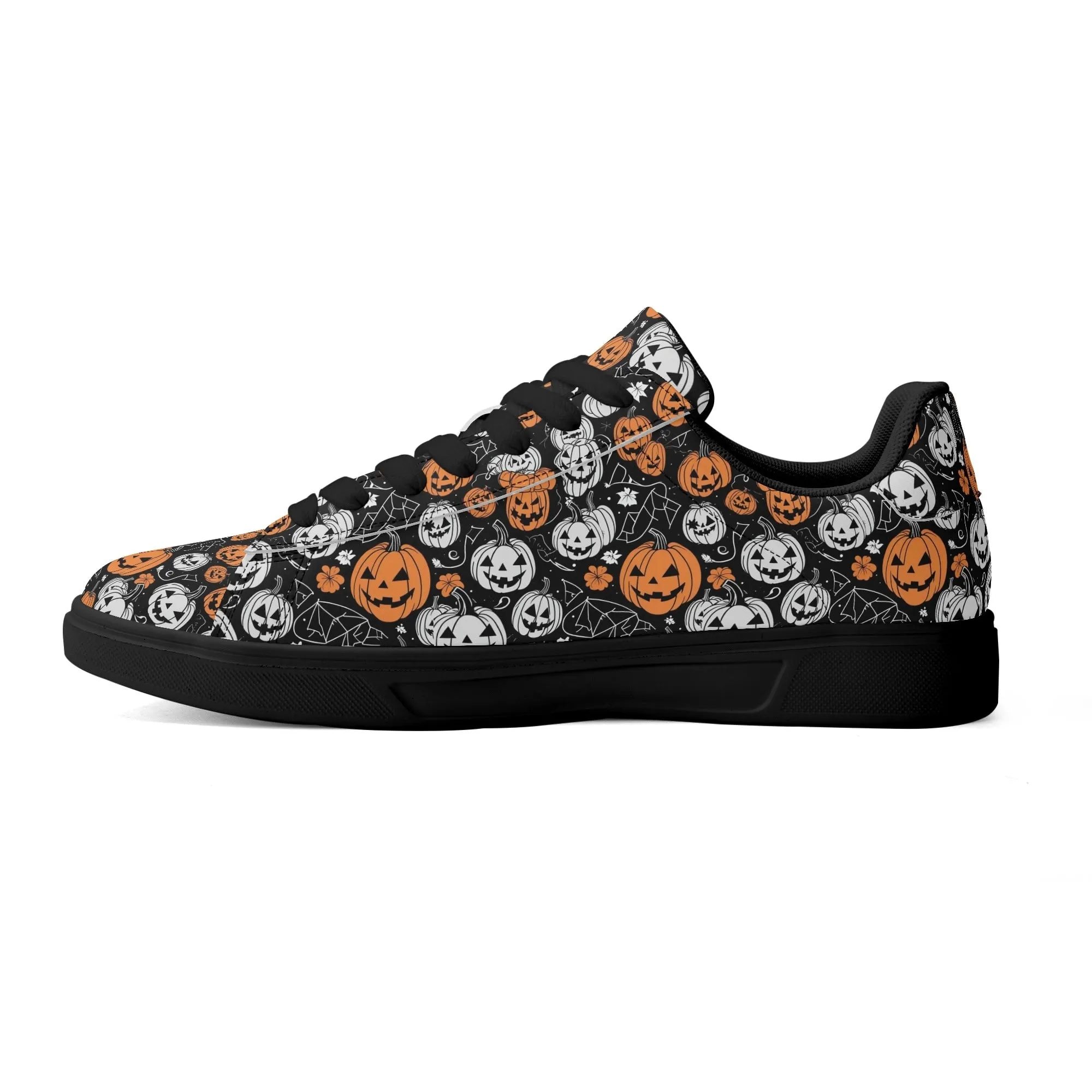 Jack-O-Lantern Adult Lightweight Brand Low Top Leather Shoes