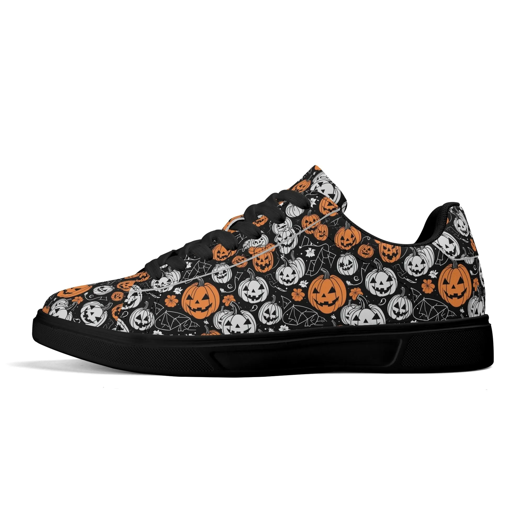 Jack-O-Lantern Adult Lightweight Brand Low Top Leather Shoes