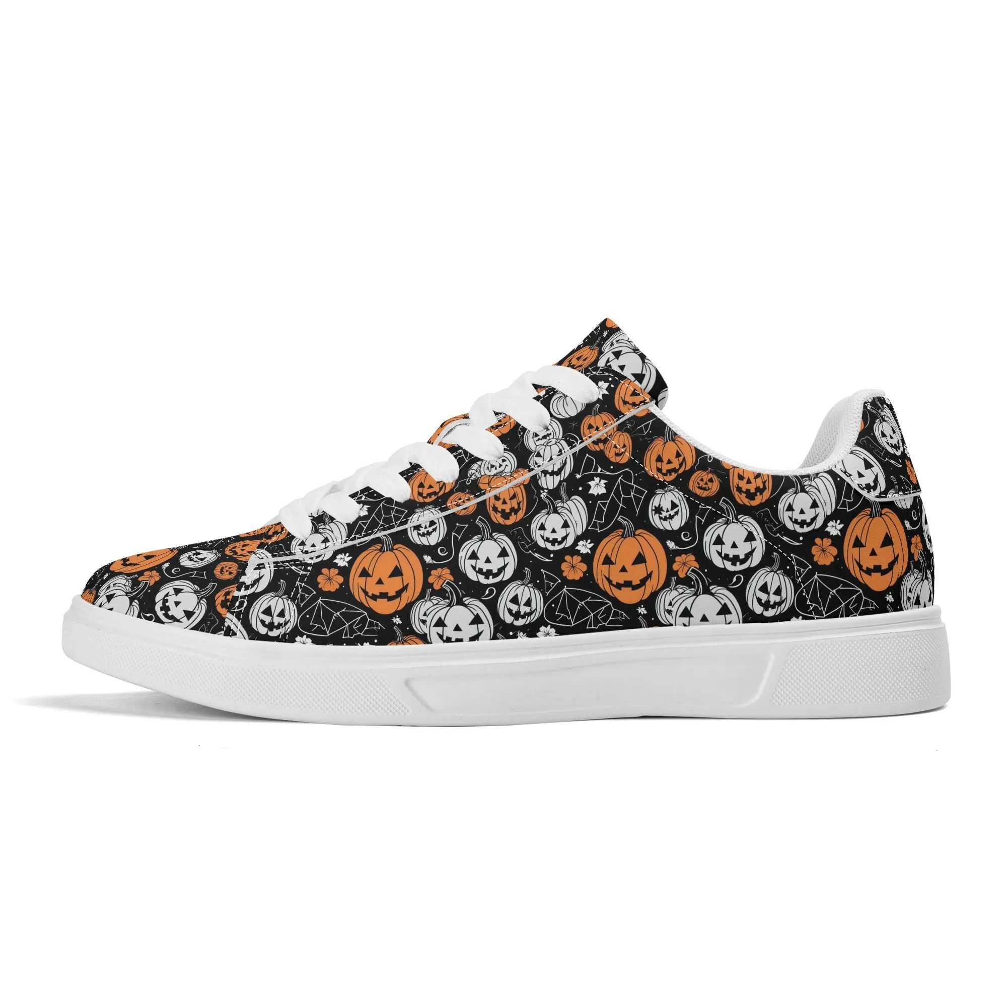 Jack-O-Lantern Adult Lightweight Brand Low Top Leather Shoes