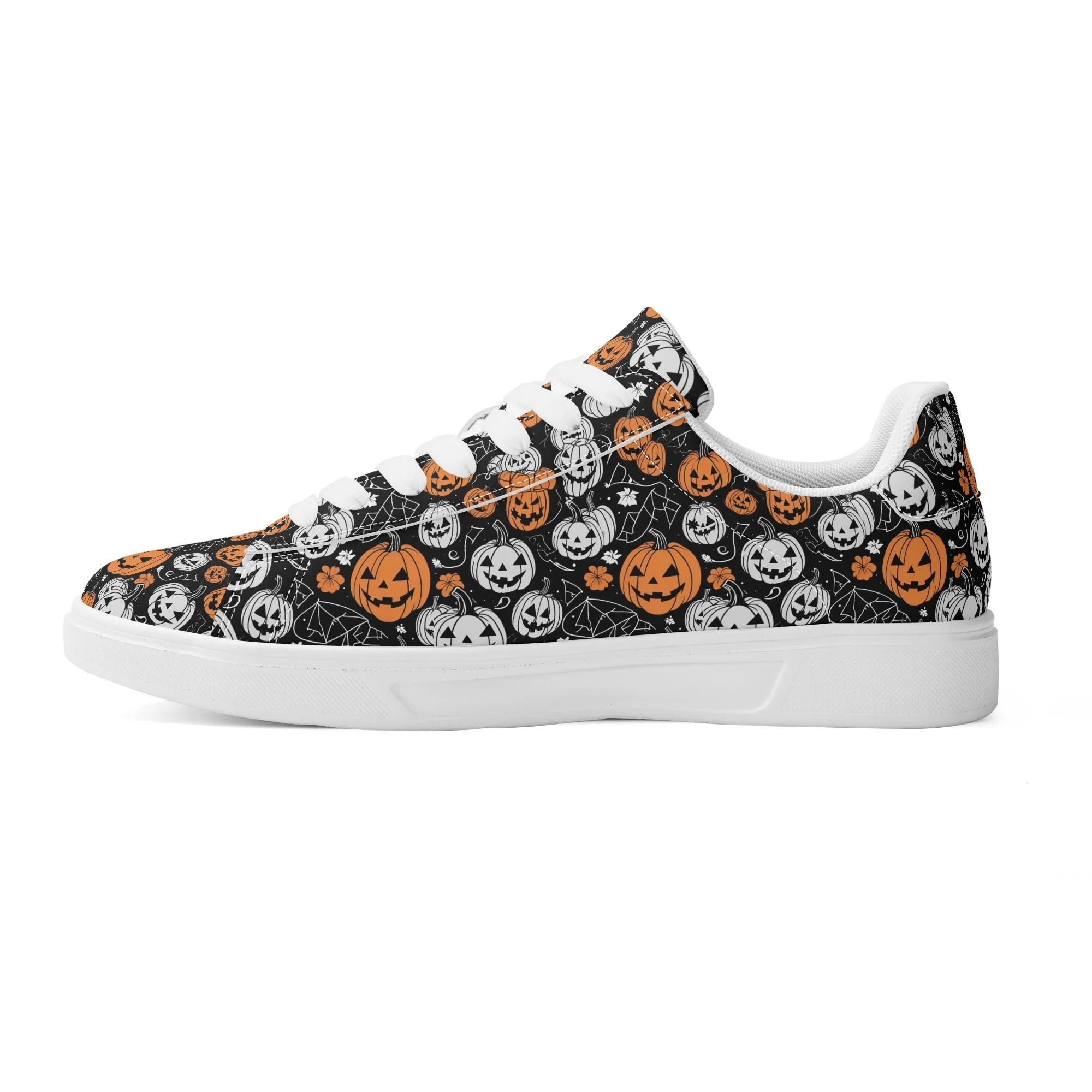 Jack-O-Lantern Adult Lightweight Brand Low Top Leather Shoes