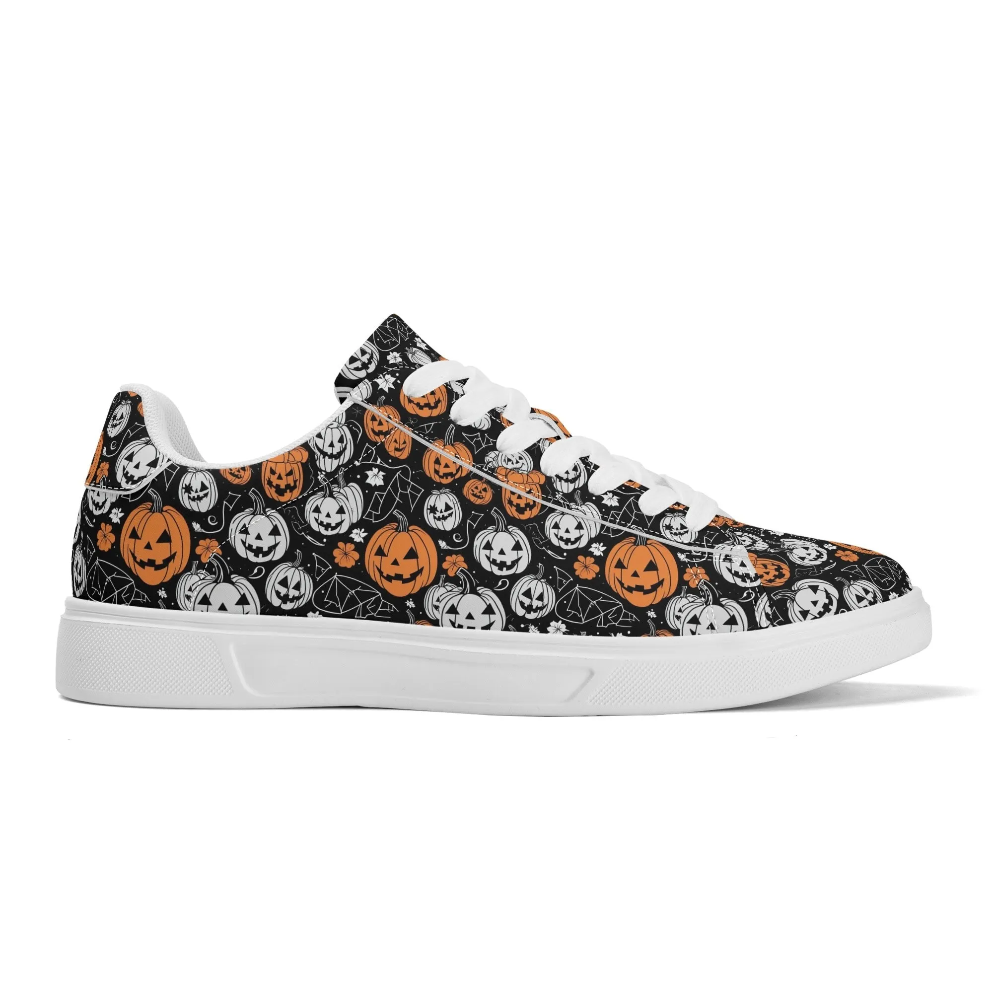Jack-O-Lantern Adult Lightweight Brand Low Top Leather Shoes