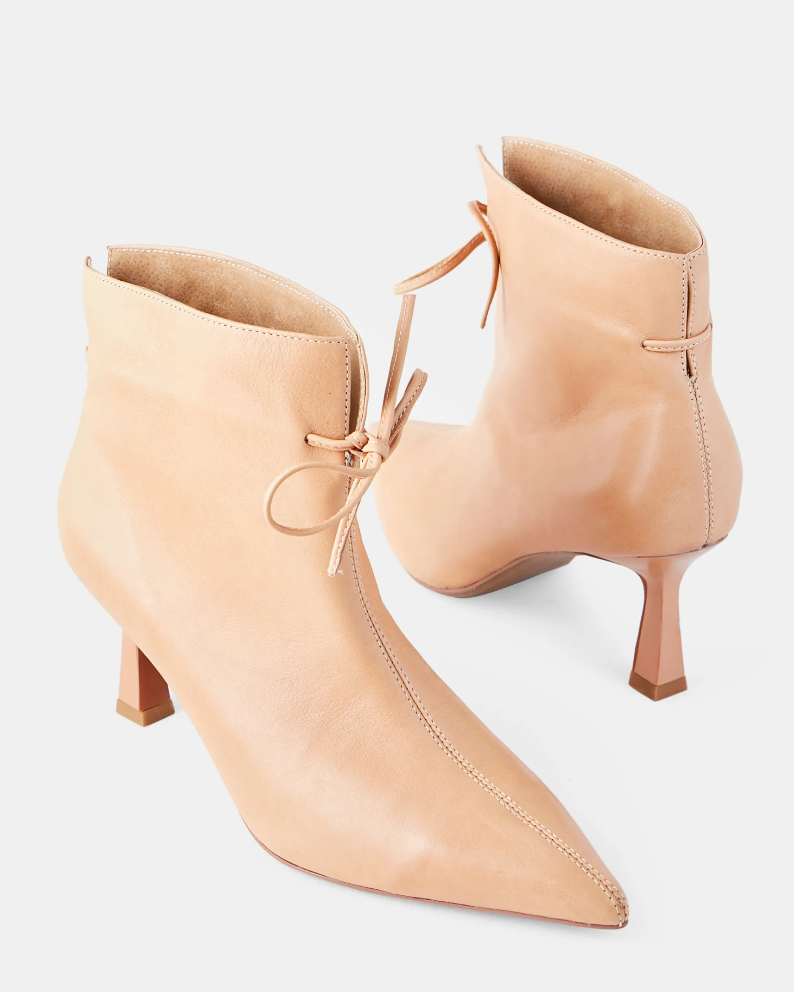 Jess Dempsey x Walnut Melbourne Jackie Leather Boot - Latte