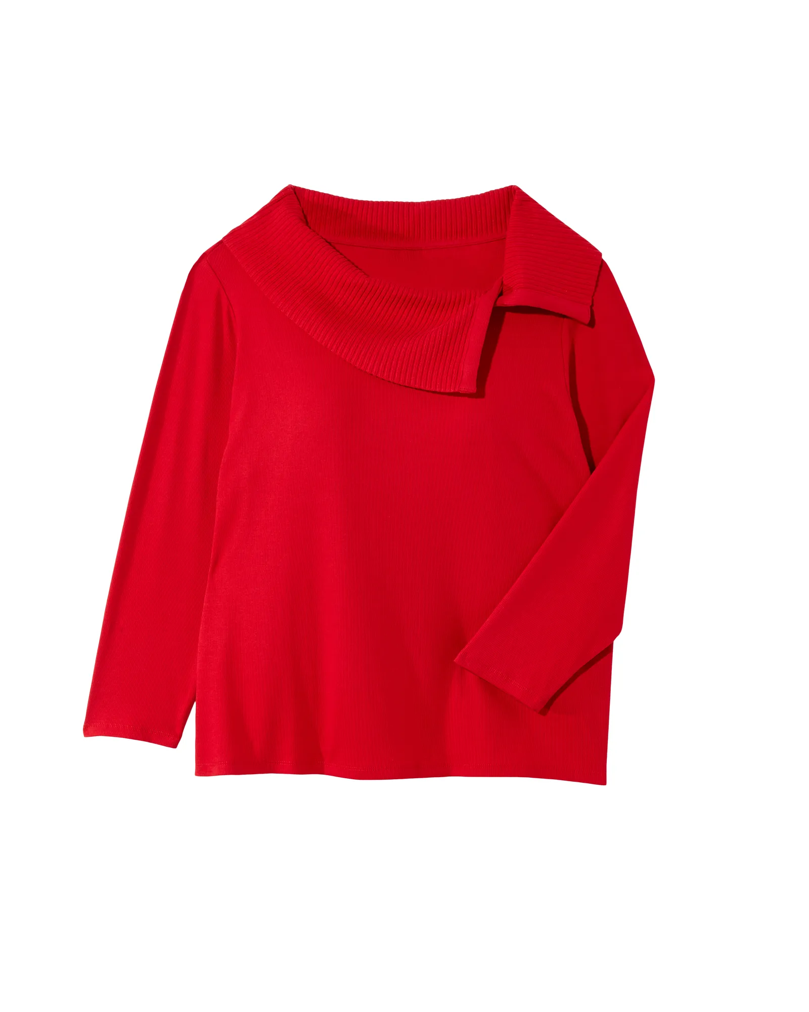 Kennedy Pearl Detail Sweater | Red