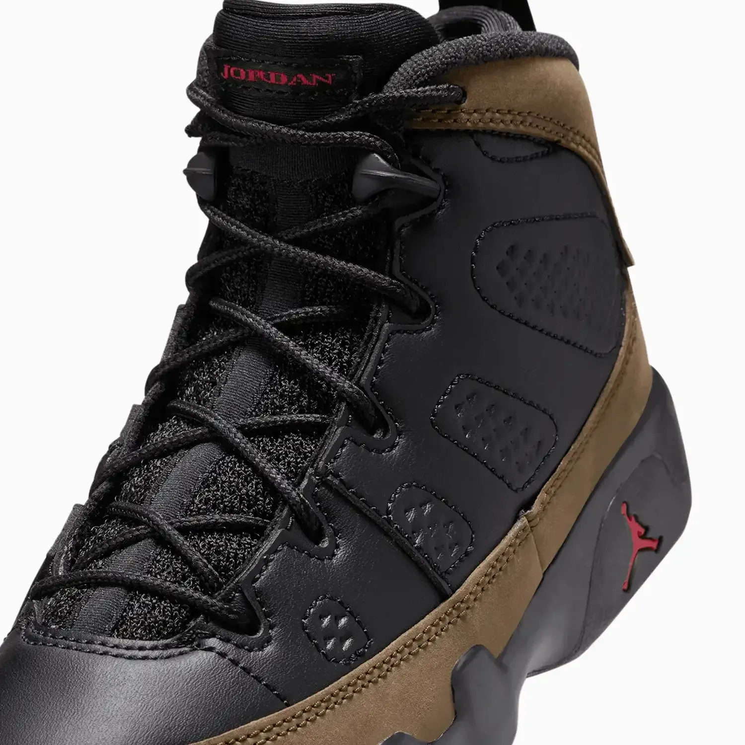 Kid's Air Jordan 9 Retro "Olive" Pre School