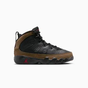 Kid's Air Jordan 9 Retro "Olive" Pre School