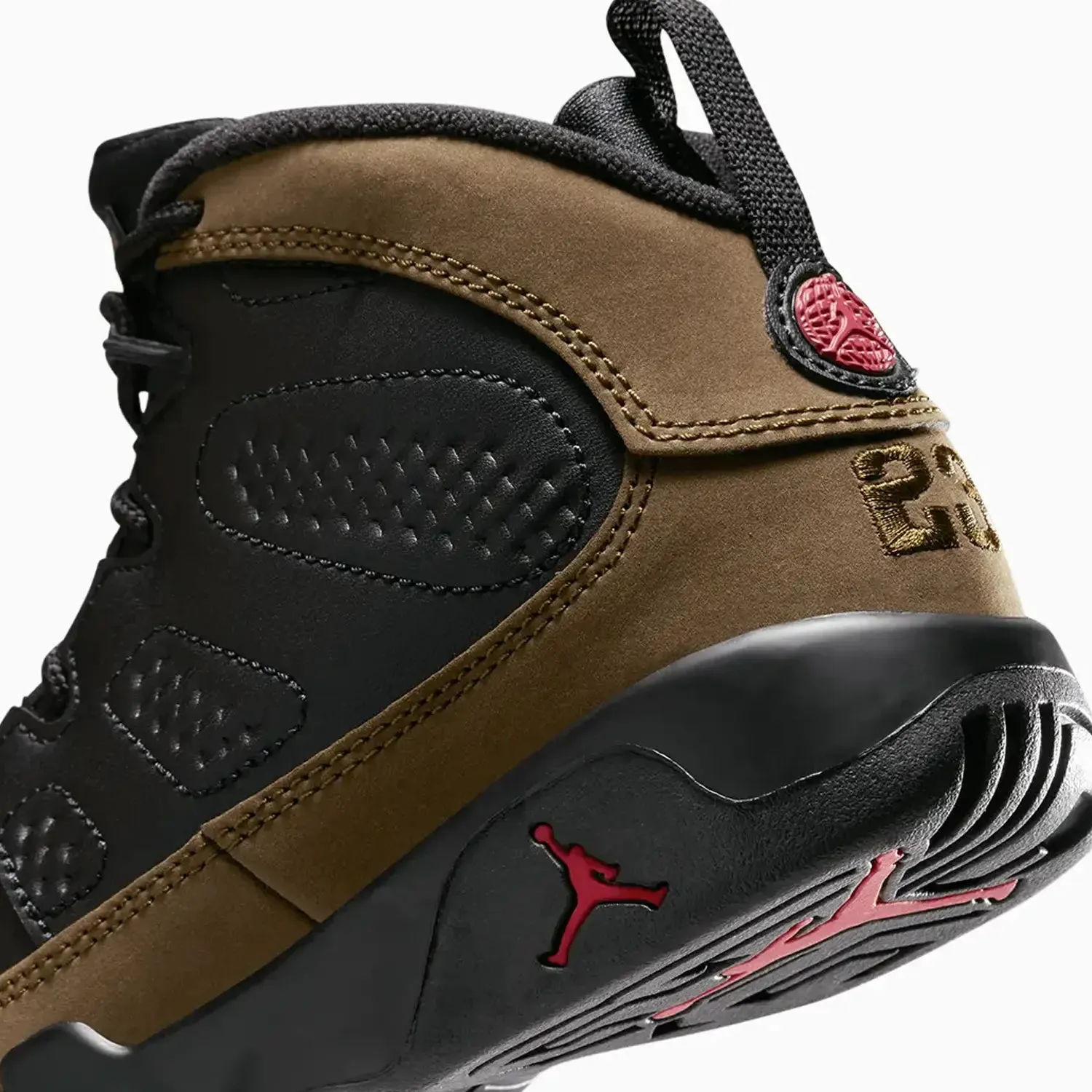 Kid's Air Jordan 9 Retro "Olive" Pre School
