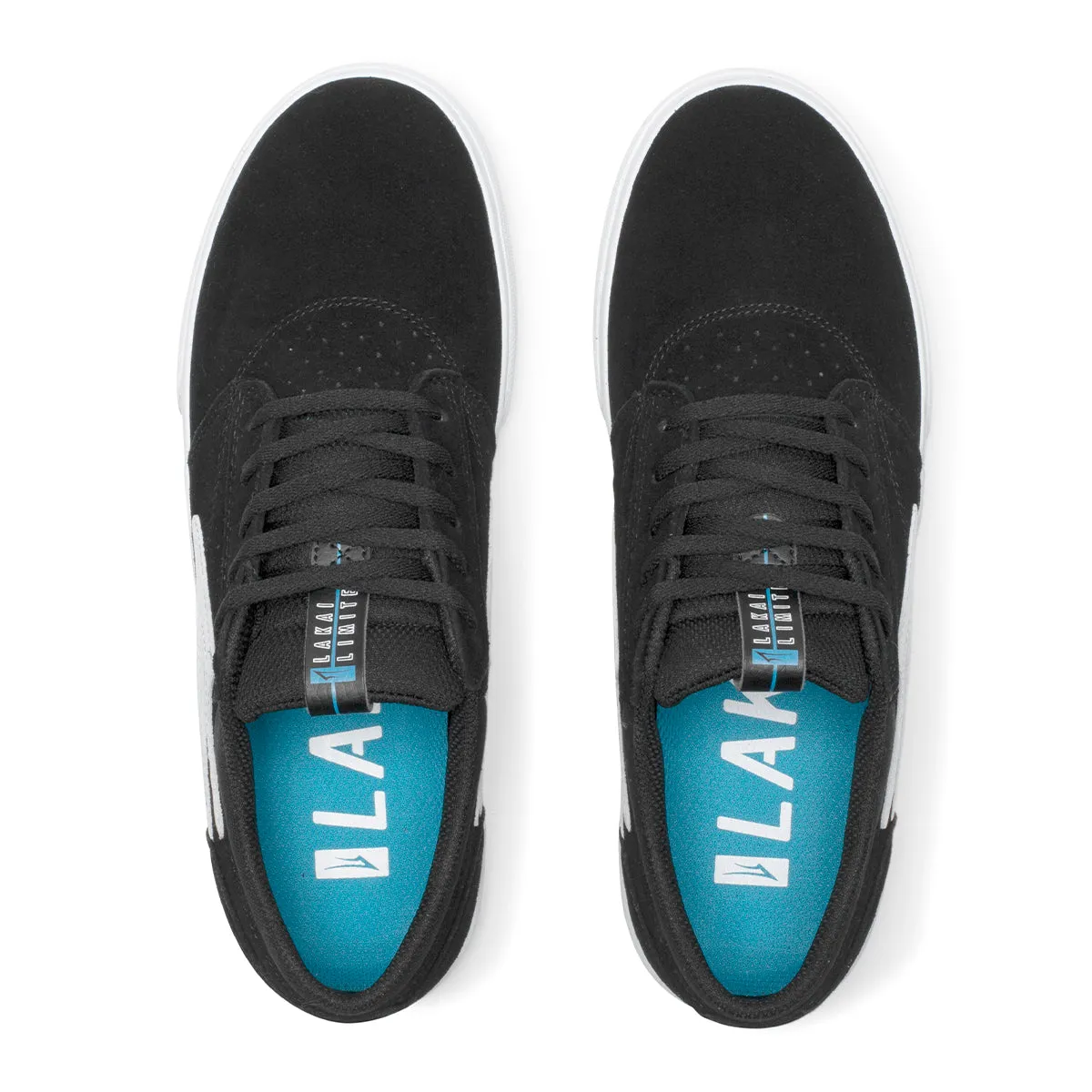 Lakai Griffin Shoe - Black Suede
