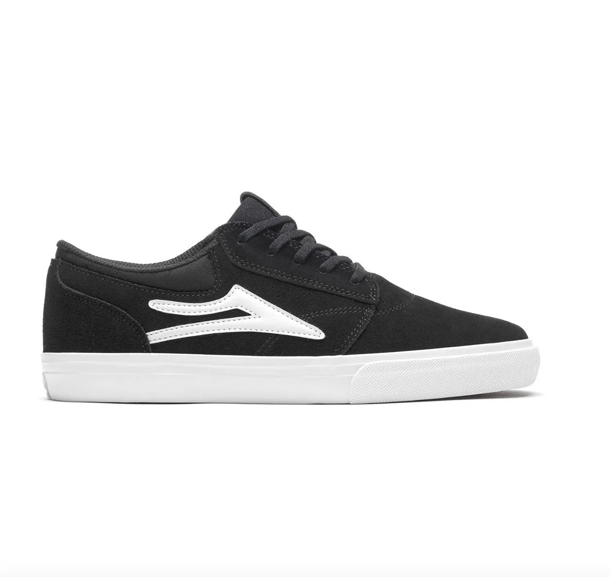 Lakai Griffin Shoe - Black Suede