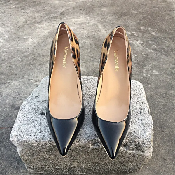 Leopard Print High Heels Pumps