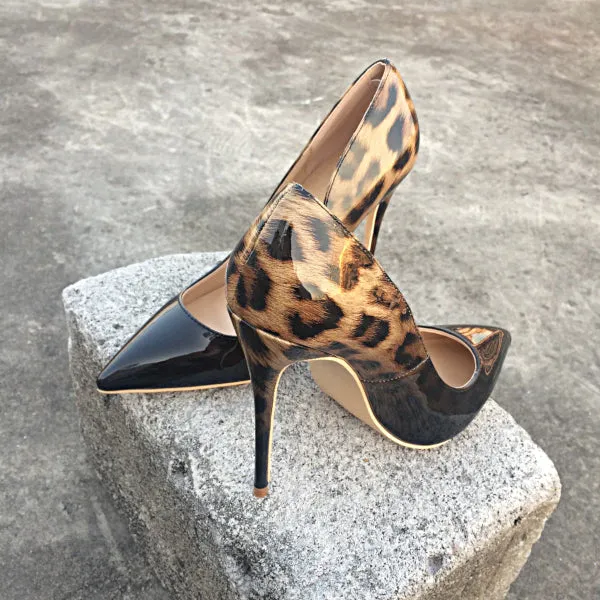 Leopard Print High Heels Pumps