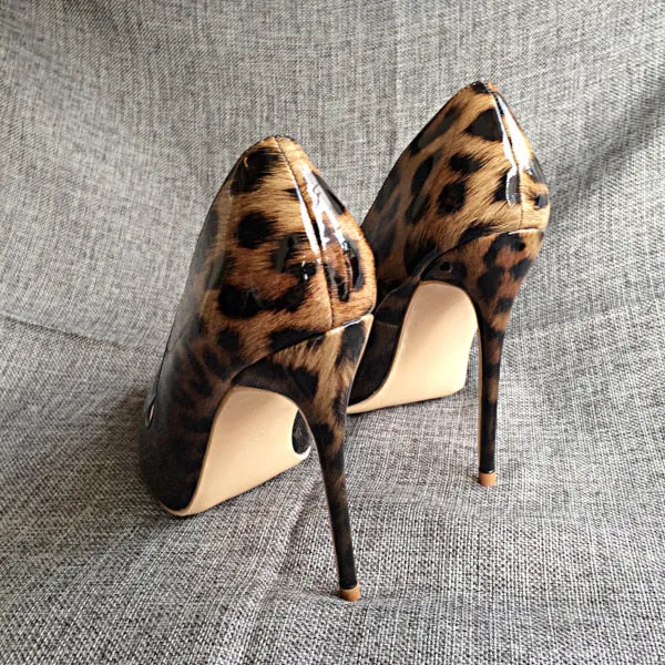 Leopard Print High Heels Pumps