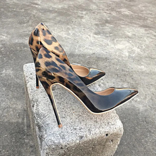 Leopard Print High Heels Pumps