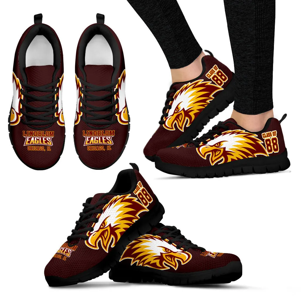Lindblom Eagles Chicago Class of 88-Women-Maroon