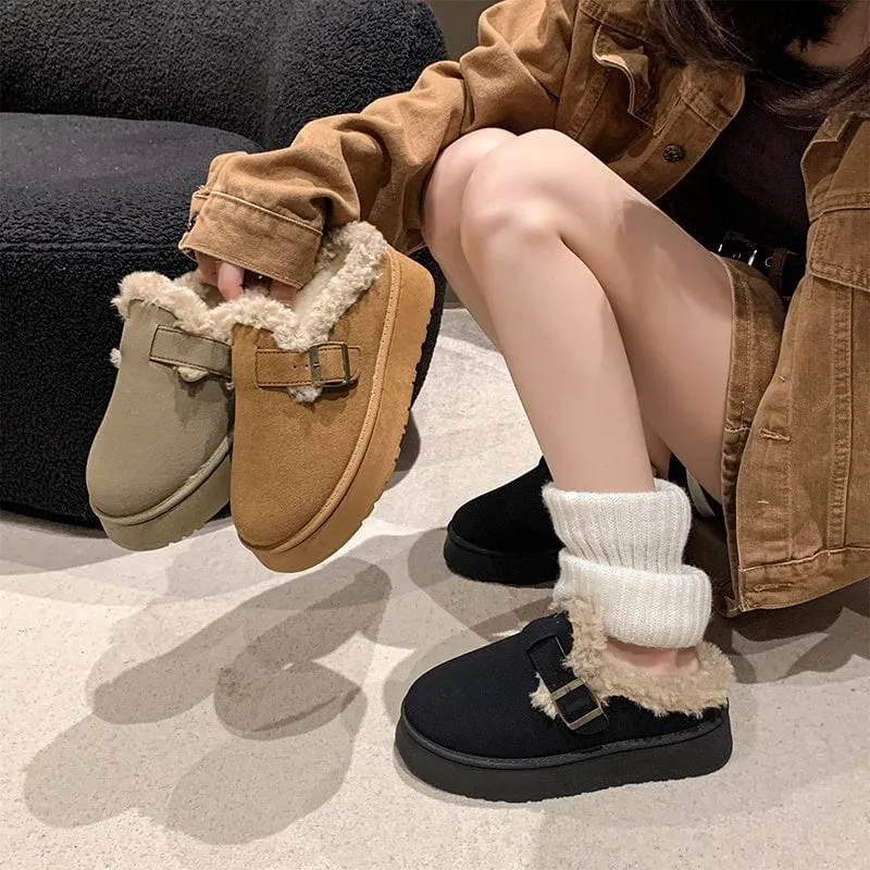 LovelyRLovely Luxury Women's Plush Shoes
