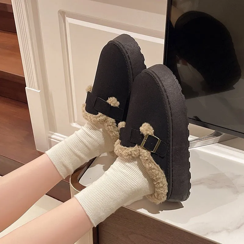 LovelyRLovely Luxury Women's Plush Shoes
