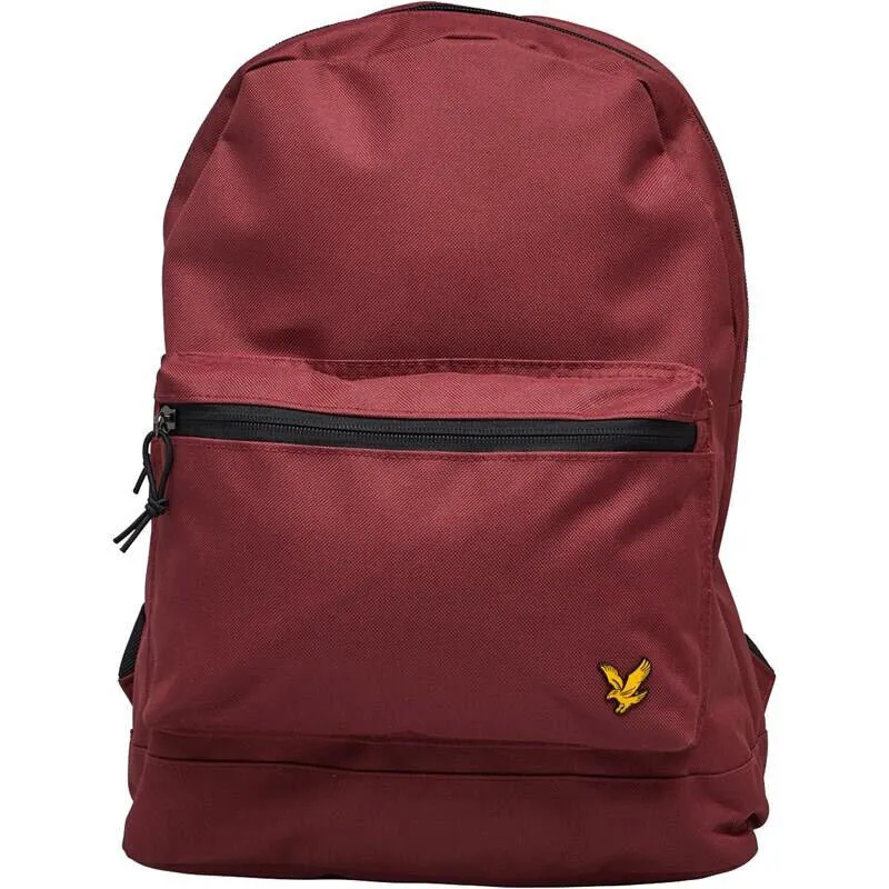 Lyle & Scott Backpack Rucksack Core School Backpacks Travel Gym Sports Bag Black