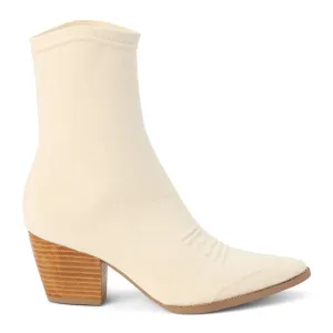 Lynne Pointed Toe Pull On Cowboy Booties