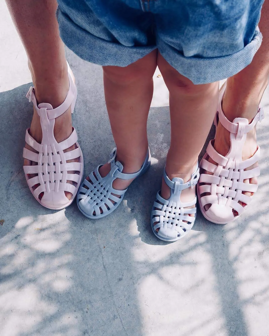 Meduse Denim Jelly Shoe