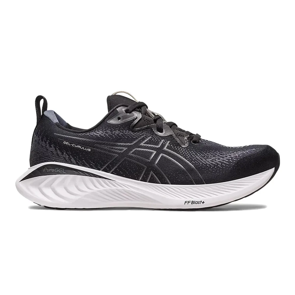 Men's Asics Gel-Cumulus 25, Black/Carrier Grey, 8 2E Wide