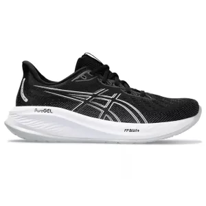 Men's Asics Gel-Cumulus 26, Black/Concrete, 11 4E Extra Wide