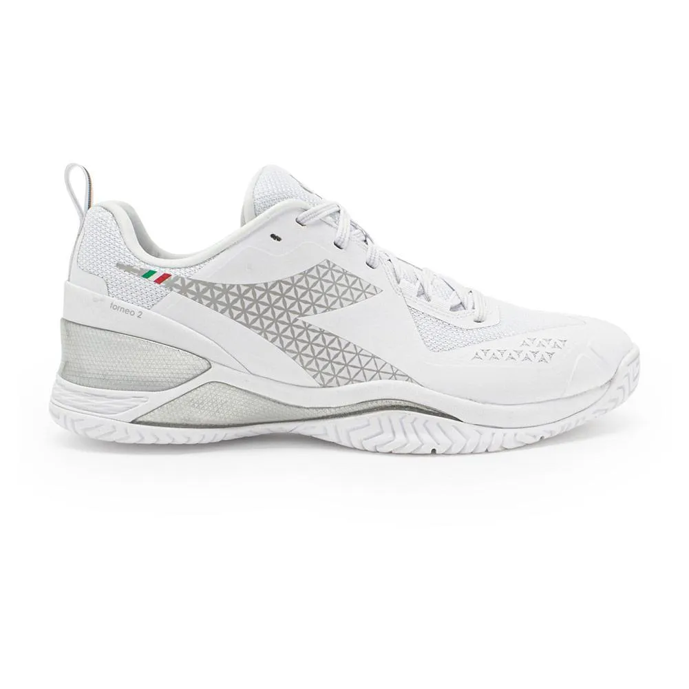 Men's Blushield Torneo 2 AG Tennis Shoes White