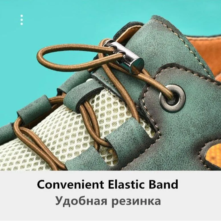 Men's Casual Shoes: Handmade Comfortable Outdoor Sandals ZOS41