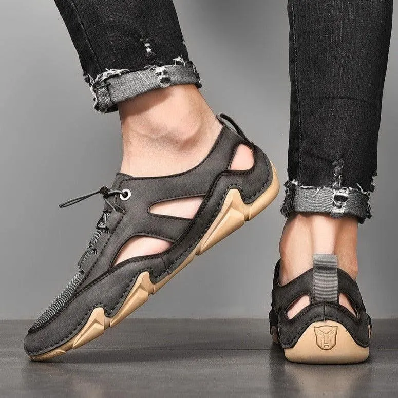 Men's Casual Shoes: Handmade Comfortable Outdoor Sandals ZOS41