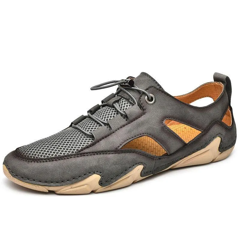 Men's Casual Shoes: Handmade Comfortable Outdoor Sandals ZOS41