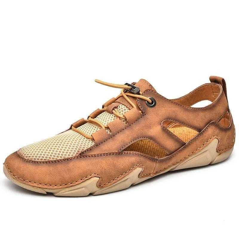 Men's Casual Shoes: Handmade Comfortable Outdoor Sandals ZOS41