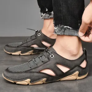Men's Casual Shoes: Handmade Comfortable Outdoor Sandals ZOS41
