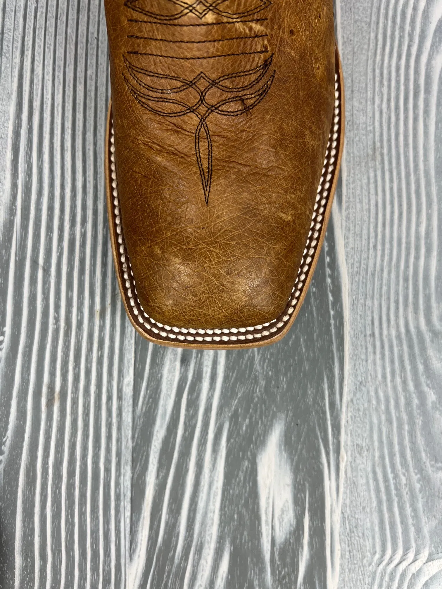 Men's Horse Power Oryx Soft OPU Smooth Ostrich with 13" Honey Crazy Horse Tops - HP-8067