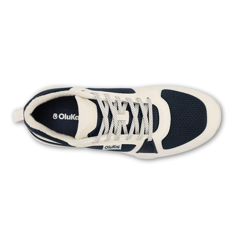 Men's Olukai Anau Color: Mood Indigo / Bright White