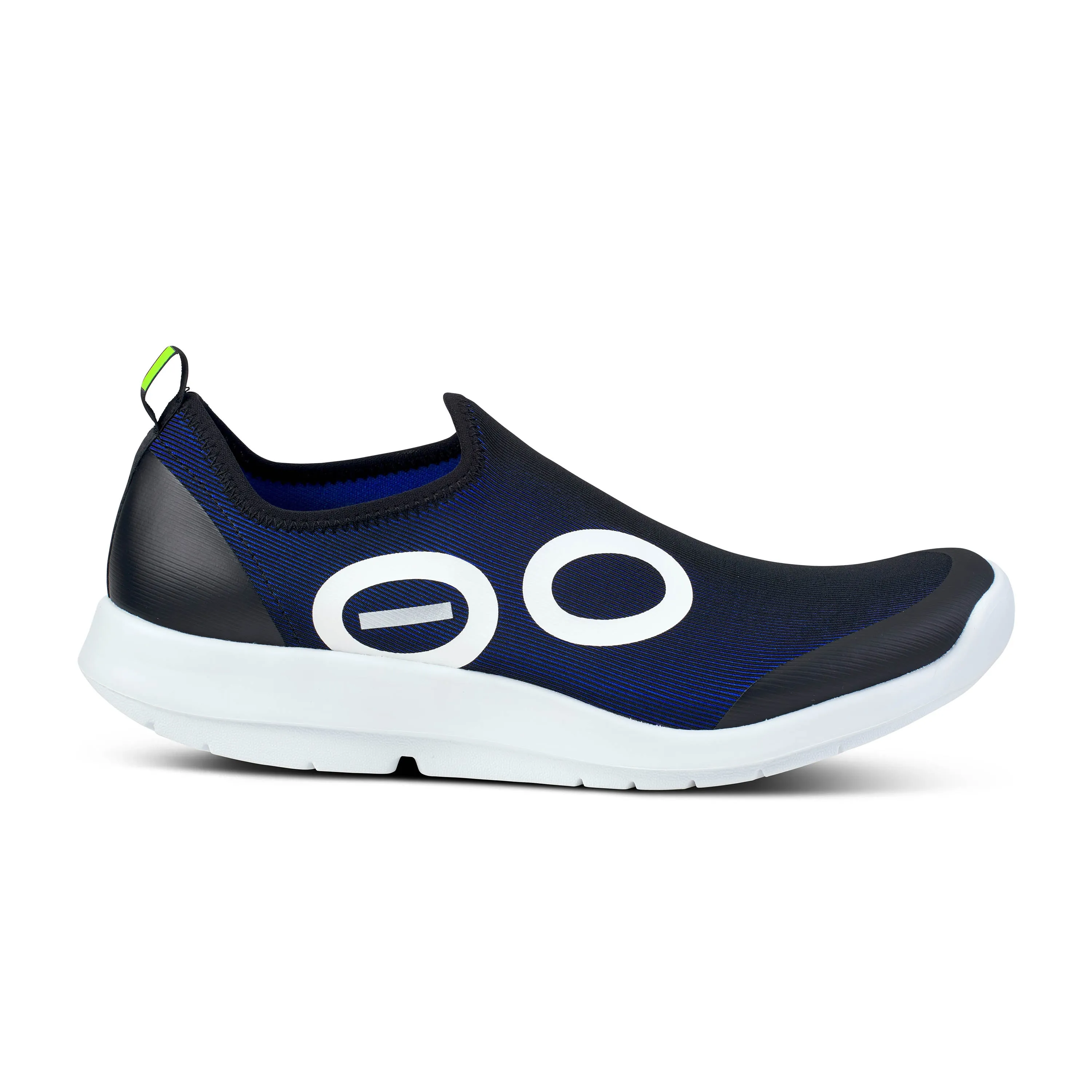 Men's Oofos OOmg Sport Low Shoe Color: White Navy