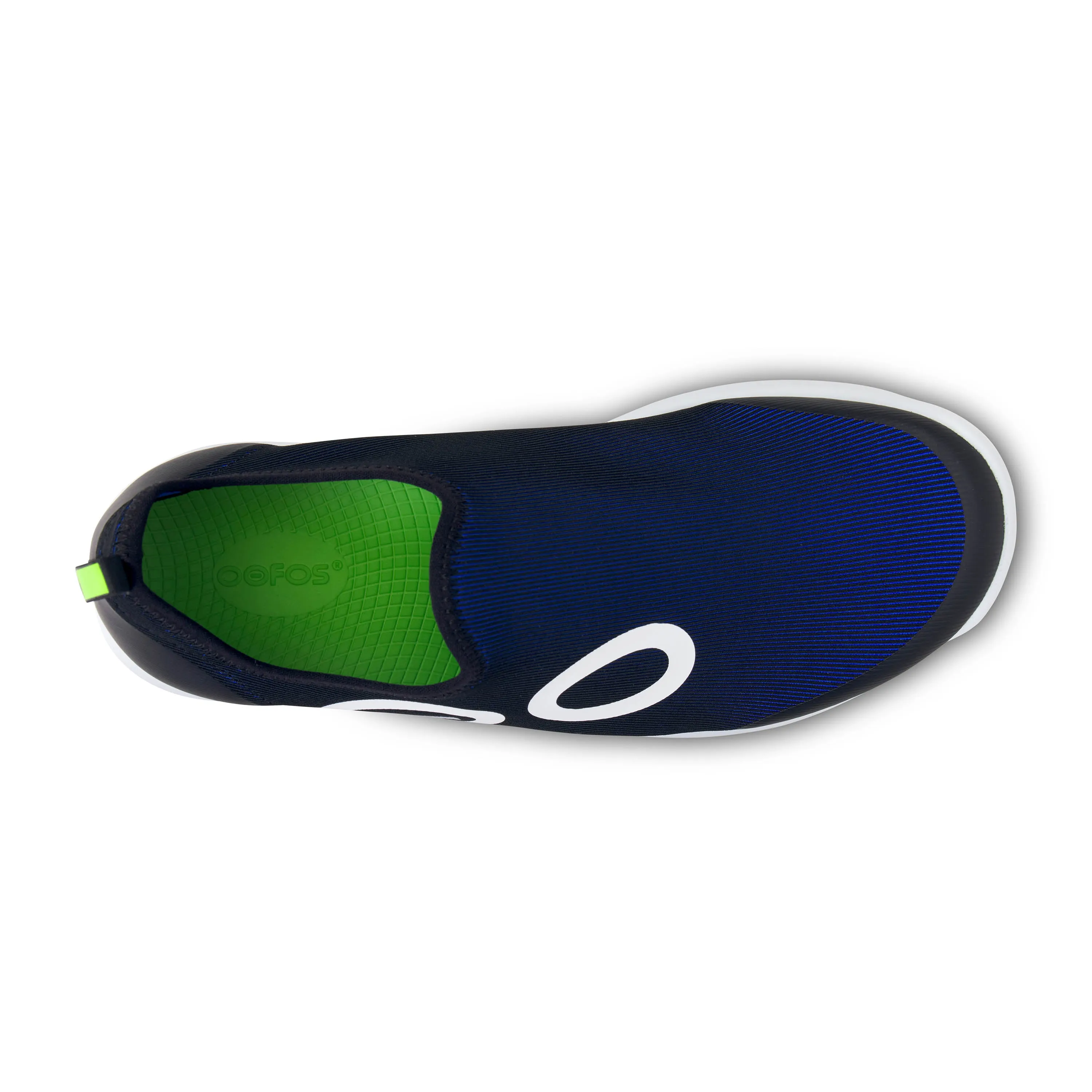 Men's Oofos OOmg Sport Low Shoe Color: White Navy