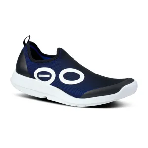 Men's Oofos OOmg Sport Low Shoe Color: White Navy