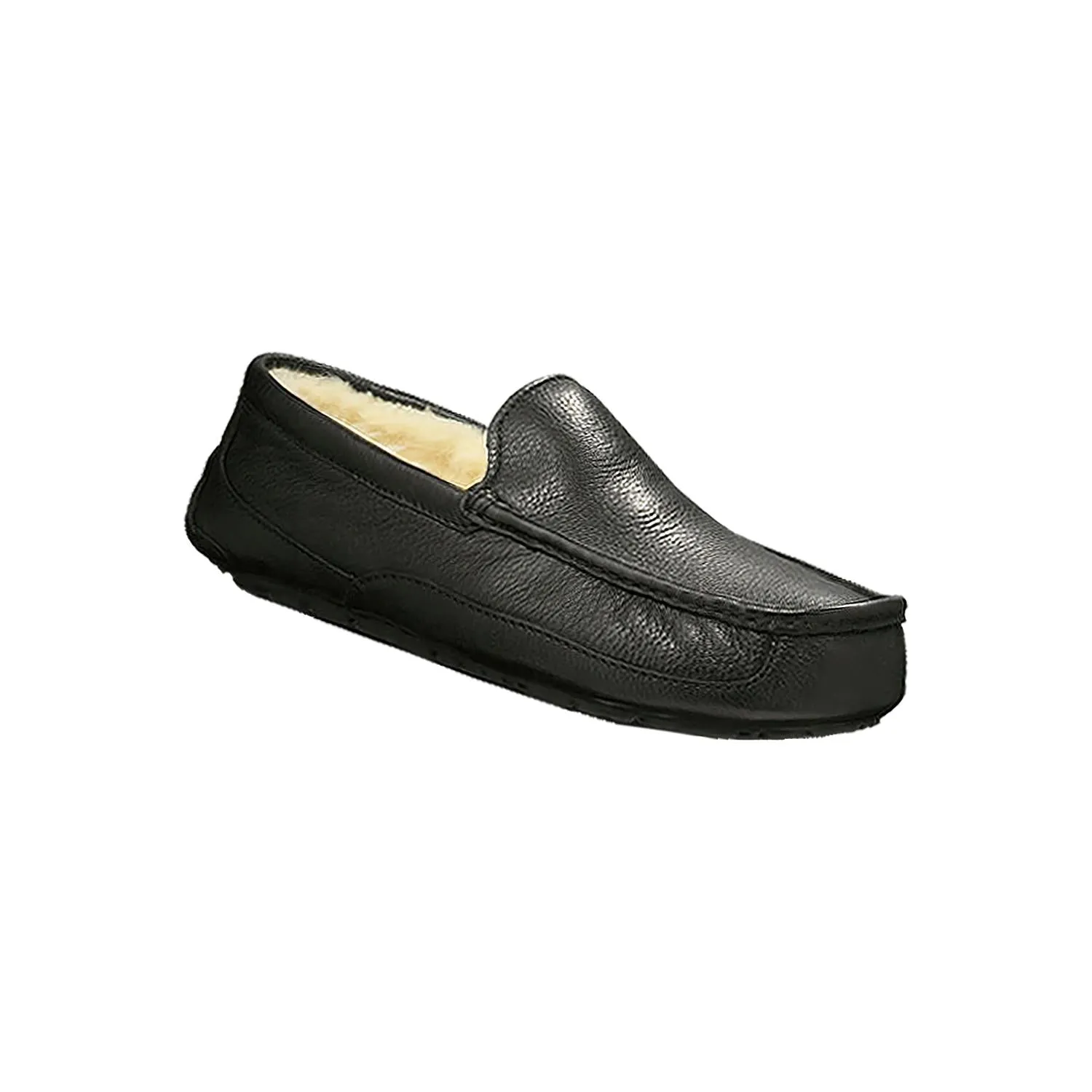 Men's UGG Ascot Black Leather