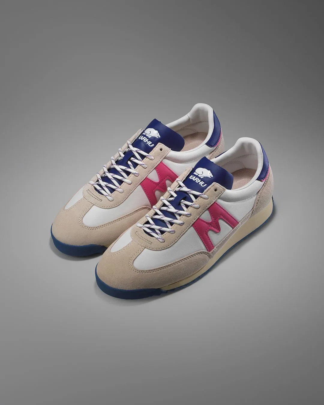 MESTARI - WHITECAP GRAY / HOT PINK