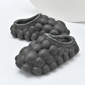 Mid Bubble Fur Slides For Men and Women